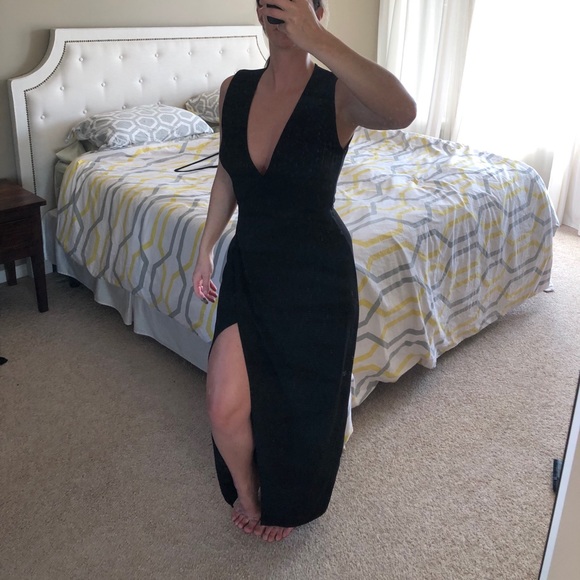 American apparel crepe wrap dress. - Picture 1 of 4